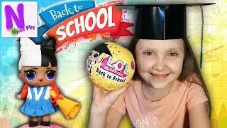 Куклы ЛОЛ СНОВА в ШКОЛУ! Самодельный ЛОЛ Сюрприз на 1 Сентября! LOL Surprise Back to School