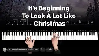 It's Beginning to Look a Lot like Christmas (Sheet Music & Tips)
