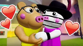 Pony Falls In Love With Zizzy?! ( A Roblox Piggy Movie)