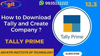 How to Download Tally and Create Company in Tally Prime | GIT Education