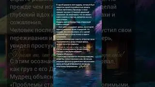 Прими то, что есть и найди мир внутри себя #шагиксвету #притча #shorts