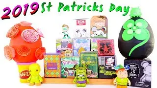 2019 DCTC ZerO St Patrick's Day Blind Boxes Playdoh Surprise Eggs Opening Collectables 'N Toys