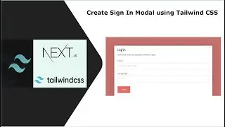 Create Sign In Modal Using Tailwind CSS