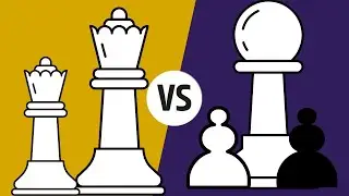 47 Pawn Vs 15 Queen👽️😱 Power of promote pawn❣️👽️😨