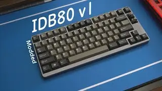 Making my keyboard sounds better | DIY Sound dampening | ID80 v1 Mods (Akko CS Ocean Blue)