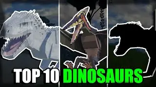 TOP 10 My Most HYPED Dinosaurs In Jurassic Blocky