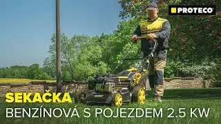 Sekačka na trávu benzínová s pojezdem 2,5 kW | PROTECO nářadí s.r.o.