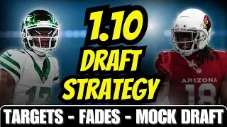 How to SMASH your draft from the 1.10! | Fantasy Football 2024
