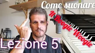 Come suonare il Boogie Woogie 5 - lezioni di piano - Two bars excercise