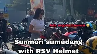 Sunmori di sumedang with rsv helmet 🔥