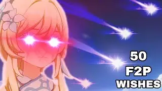 My first 50 f2p Wishes in Genshin Impact - Beginners' Wish and other Banners