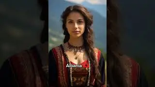AI Draws Countries as Beautiful Women! 