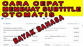 How to Make Subtitles on the Latest Youtube Videos 2021
