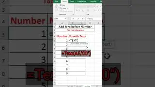 Add Zero Before Number in Excel - Tips & Tricks from 