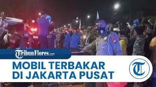 2 Orang Tewas Akibat Terjebak di Mobil saat Kecelakaan, Mobil Sempat Terbakar di Tengah Jalan