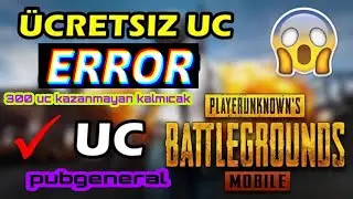 PUBG MOBILE bedava uc nasıl alınır  (300)uc alma garantili