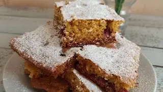 ҠАРА ЕМЕШТӘН БӘЛЕШ. ПИРОГ ИЗ СЛИВЫ.СЛИВОВЫЙ ПИРОГ. БЫСТРЫЙ ПИРОГ