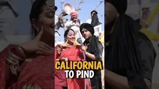California to Pind Raja Kumari & Guru Randhawa