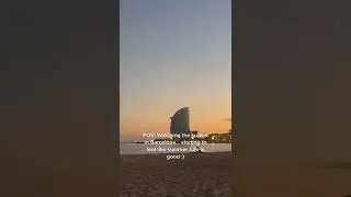 Barcelona Sunset Tiktok clairerauh