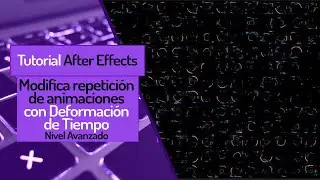 😍 Modificar Animaciones iguales con Efecto de Desplazamiento de Tiempo  - Tutorial After Effects 👨‍🏫