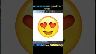 To Emotional Song Free Fire 😭।।Free Fire Opening Song Old Memories of Free Fire #shorts