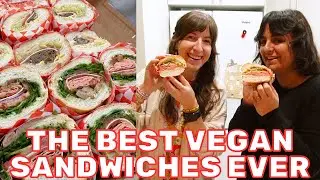 The BEST Vegan Deli Sandwiches EVER | Nonno's taste test
