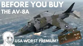 AV-8A Premium War Thunder - Full Review