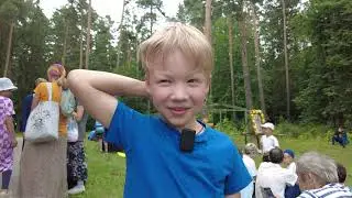 Крестный ход с иконой пророка Илии