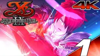 YS IX MONSTRUM NOX Gameplay Walkthrough Part 1 - Prologue & White Cat Melancholy (4K 60FPS)