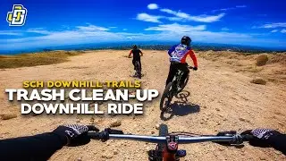 Trash Clean-Up Downhill Ride | SCH Trails