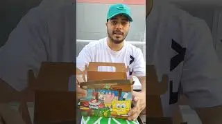 Provando o novo BK Fenda do Biquini.  #burgerking #bobesponja #fendadobiquini