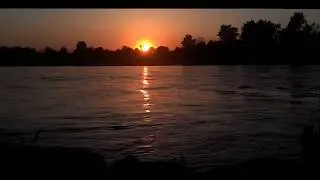 Best Relaxing Sunset Over The River must watch