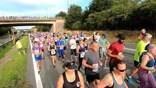 Severn Bridge 2021 10k Start.