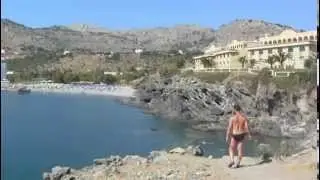Обзор нашего пляжа. Иберостар Линдос Рояль.
