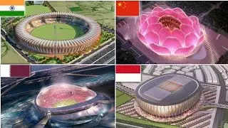 Top 10 Under Construction Biggest Stadium in the World 2021+   Future Biggest Stadium