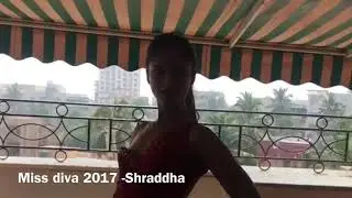 Ramp walk training with  Model Alesia Raut