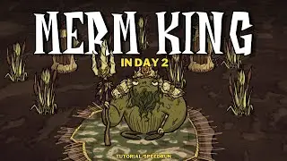 How to Make "Merm King" in Day 2 (Tutorial/Speedrun) - Don't Starve Together | BETA