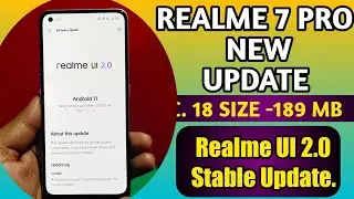 Realme 7pro New Software Update | Realme UI 2.0 Stable Update Coming Soon.