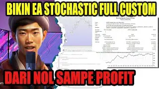 Membuat EA Stochastic Full Custom dari awal sampe Profit