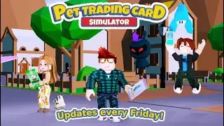 YOU CAN EVEN PSA GRADE!? ROBLOX Pet Trading Card Simulator!