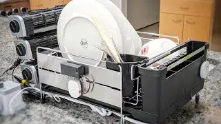 Smart Dish Rack - Automated Fan that Accelerates Dish Drying Time by 4X #BuildASmarterHome