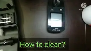 Accucheck Active - how to clean the machine?