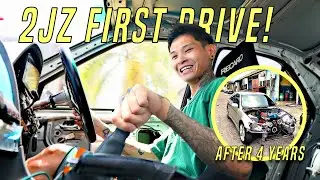 2JZ FIRST DRIVE & Straight pipes, BABY! EP.18