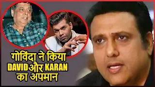 Govinda's Comment On Karan Johar And David Dhawan Will Shock You