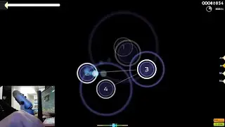 getting jumpscared while playing osu!