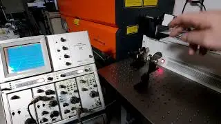 Temps de réponse d'un détecteur THORLABS  DET025 A/M
