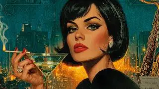 THE CITY BEHIND HER | 1960s Spy Jazz & Night Lounge | Focus & Late Hours