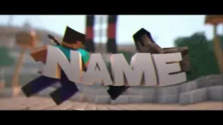 EPIC 3D NEW Minecraft Animation Intro Template [C4D,AE]