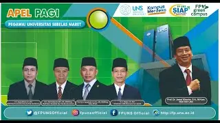 Apel Pagi Pegawai Universitas Sebelas Maret