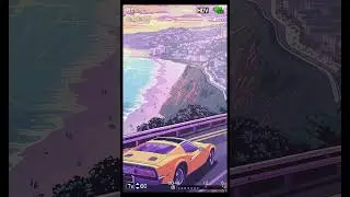can you figure out what kind of car this is? #beach #cliff #car #retro #musclecar